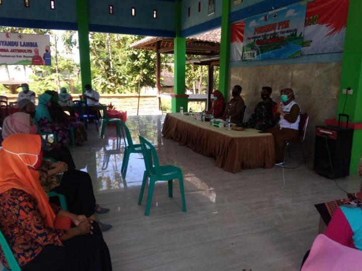 TMMD Tambakrejo, Dinkes Bojonegoro Sosialisasikan Penyakit Menular